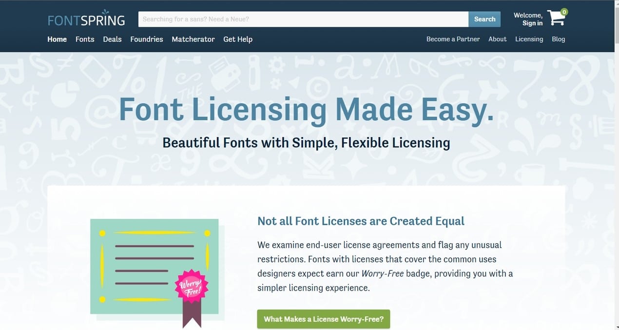 FontSpring