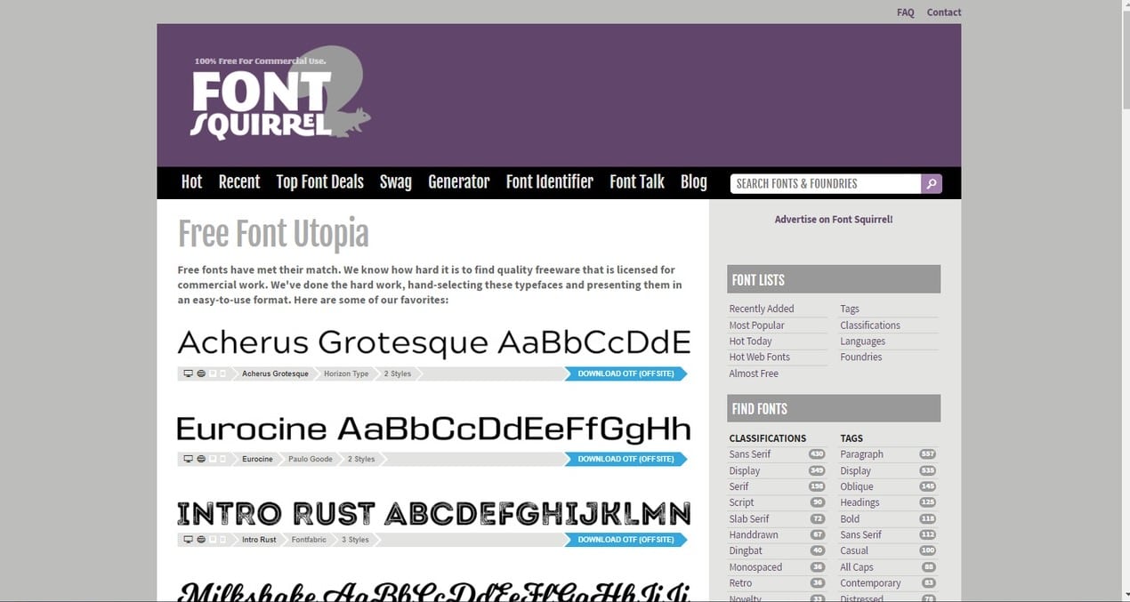Font Squirrel