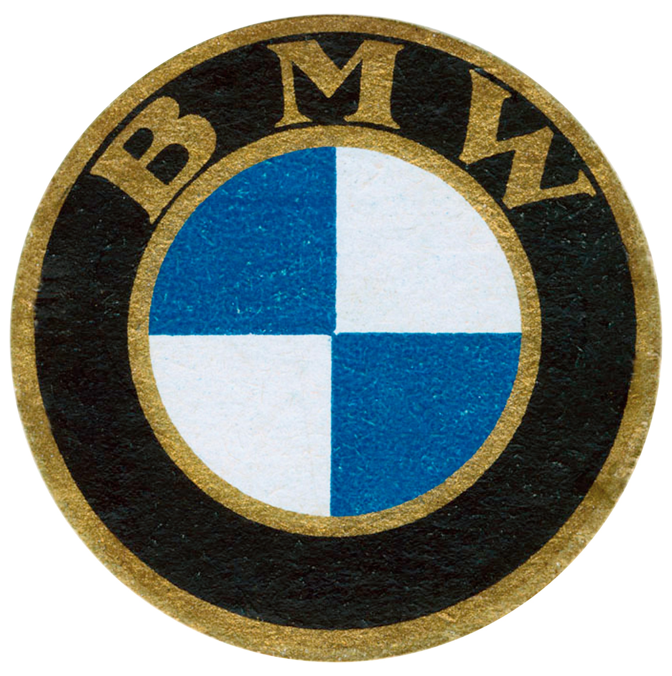 Первая эмблема БМВ 1917