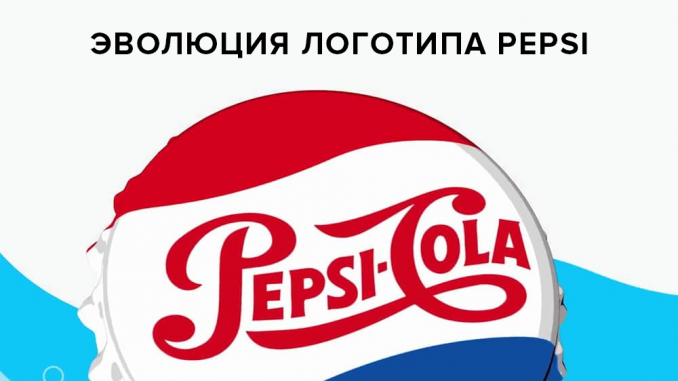 Эволюция логотипа пепси