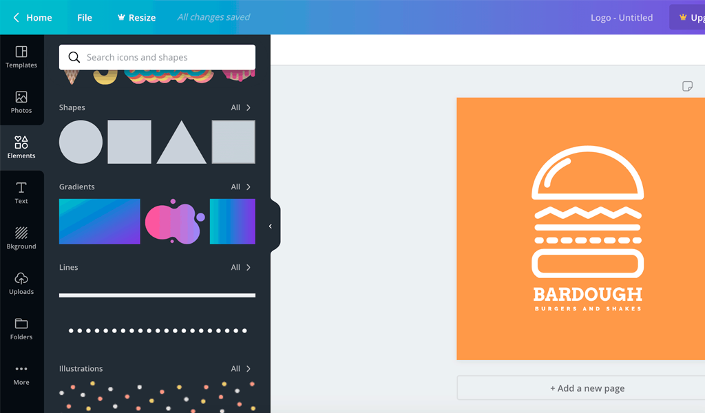 Canva Logo Maker сделать логотип